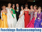 Fasching 2010: Rathaus Empfang der Münchner Faschings-Prinzenpaare im Rathaus am 30.01.2010 (Foto: Ingrid Grossmann)